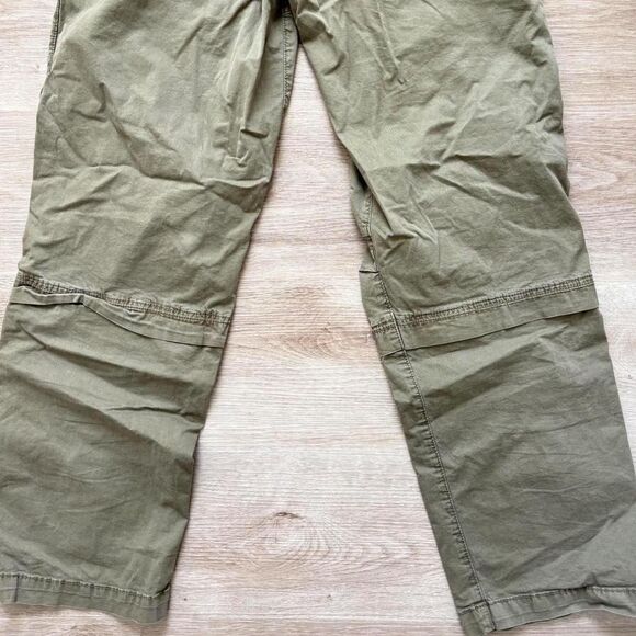 Garage Green Cargo Pants - Picture 2 of 4